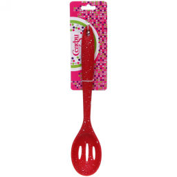 Цена за 2 шт. Ложка кухонная силиконовая с прорезями "Bon appetit"