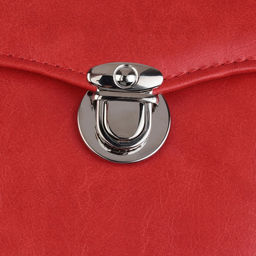 Цена за 3 шт. Застёжка для сумки, 3.8 × 3.8 см, цвет серебряный