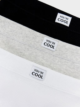 Трусы женские слипы мультипак (3 шт.) в белом цвете - Mark formelle фото 10