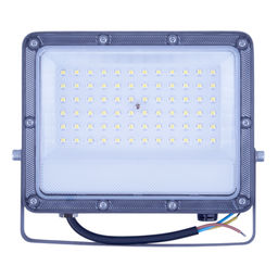 ULF-F52D-50W/6500K IP65 200-240V GREY Прожектор светодиодный. Дневной свет (6500K). Угол 90 градусов. Корпус серый. TM Uniel