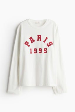 Camiseta de manga larga en punto - H&m фото 5