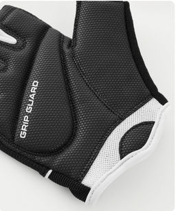 Перчатки для фитнеса STARFIT WG-202, черный/белый  фото 4