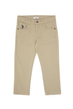 Erkek _ocuk A__k Haki Kanvas Pantolon Sepette S_rpriz _ndirim - U.s. polo assn фото 3