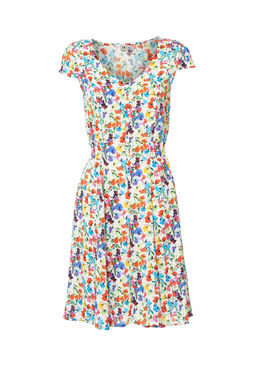 Платье, бело-пестрое - Linea tesini фото 2