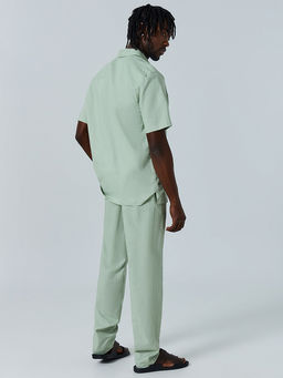 Комплект мужской льняной зеленый - Mark formelle фото 5