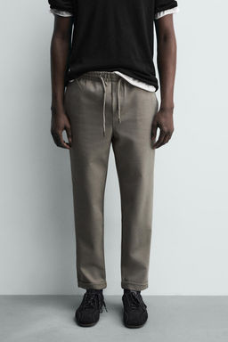 PANTAL?N CINTURA JOGGER EASY CARE / Khaki claro - Zara фото 11