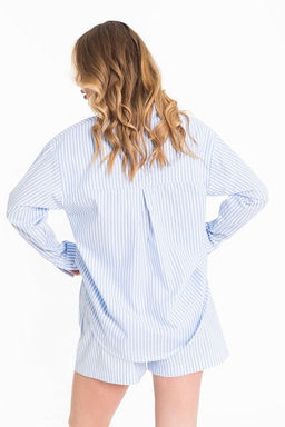 Костюм М325036а голубой - Елена фото 6