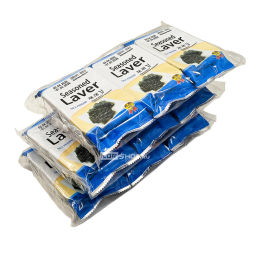 Блок (9 уп. по 5 г) Морская капуста сушеная обжаренная в пластинах "Морской друг" оригинальный вкус, Корея, 5 г*9шт. Акция