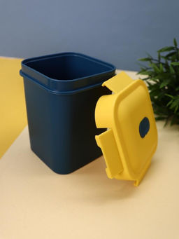 Набор ланчбоксов в термосумке "Big lunch", синий, 2 яруса, 4 отделения (1400 мл)