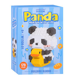 Конструктор "Панда на кресле-качалке" (179 дет.) в коробке