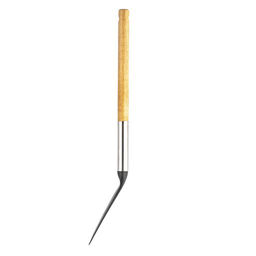 LR07-101 LARA Лопатка нейлон, ручка деревянная (акация), стальной больстер  фото 3