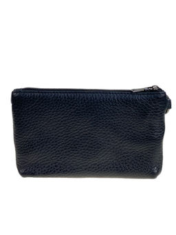 Женский кошелёк из натуральной кожи, цвет черный - Greta фото 2