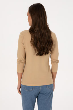 Kad_n Kum Basic Polo Yaka Sweatsh_rt Sepette S_rpriz _ndirim - U.s. polo assn фото 12
