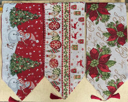 Дорожка Новогодняя на стол гобеленовая, 180х33 см микс (без выбора рисунка) - Birhome фото 4