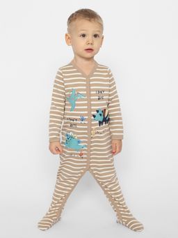 CRB wear/CSNB 90162-31-354 Комбинезон для мальчика,бежевый/Ex.Cherubino  фото 2