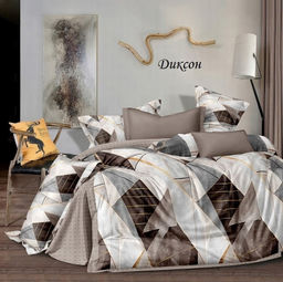 Комплект постельного белья Диксон, САТИН ПРЕМИУМ евро