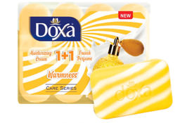 DOXA мыло туалетное 4х80гр 1+1 Теплота