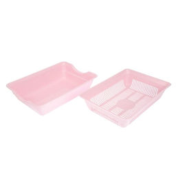 Туалет глубокий с сеткой 36 х 25 х 9 см, розовый - Simaland фото 2