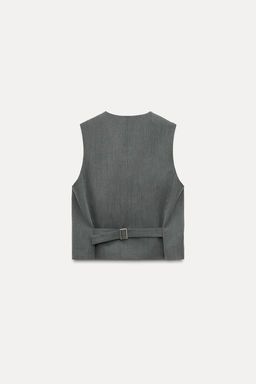 WAISTCOAT WITH VENTS - Zara фото 6