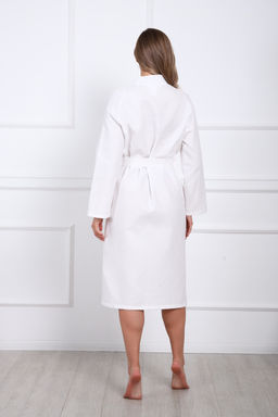 Халат вафельный женский