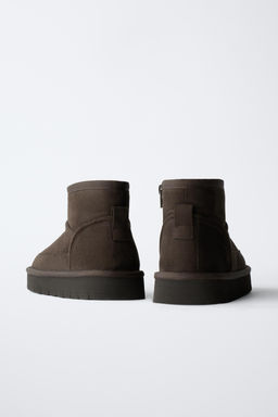 LINED ANKLE BOOTS - Zara фото 14