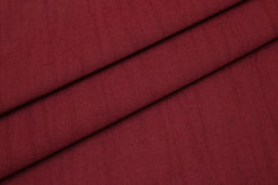 Хлопколен винтаж (жгутовое окрашивание) цв.Бордовый, ш.1.5м, лен-15%, хлопок-85%, 200гр/м.кв - Купава фото 3