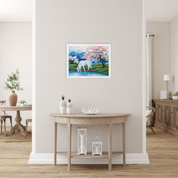 Кристальная (алмазная) мозаика ФРЕЯ ALVR-328 Сказочный единорог 40 х 30 см