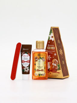 URAL LAB Арома Саунд Набор гель для душа, крем для рук и пилка для ногтей, печенье