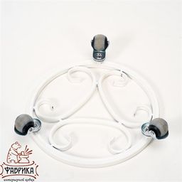 Подставка для цветов напольная 21-002W - Фабрика интерьерной ковки фото 3