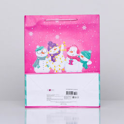 Пакет подарочный Новогодняя игрушка , 26 х 32 х 12 см - Simaland фото 2