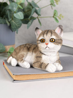 Фигурка Кошка 11 см серая / YX33105 /уп 24/ - Галеонтрейд фото 3