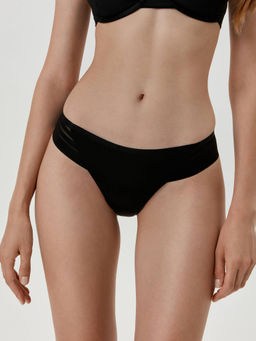 CONTE Трусы танга SPORT GLAM RP6028 черный