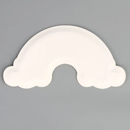 Тарелка одноразовая «Радуга», набор 6 штук