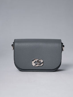 Сумка на плечо Deboro 30879 серый дым