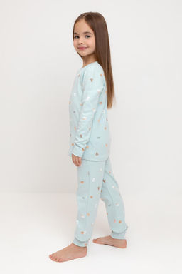 Crockid _ К 1552/голубой опал,лучшие друзья пижама дет  фото 3