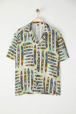 TRENDYOL MAN Cok Renkli Oversize Gomlek TMNSS25GO00072 - Trendyolmilla фото 3