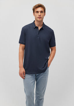 Lacivert Polo Tisort