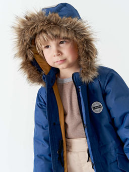 Парка зимняя Индиго - Bungly фото 6