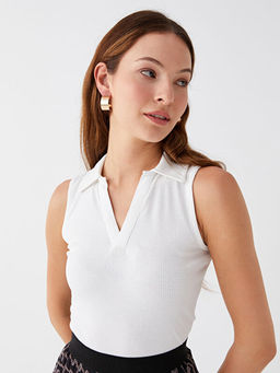 Kad?n Polo Yaka D?z Atlet