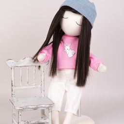 HobbyBe HAR-7 Тресс для кукол 15 см 100 см 25 г 07 т. шоколадный