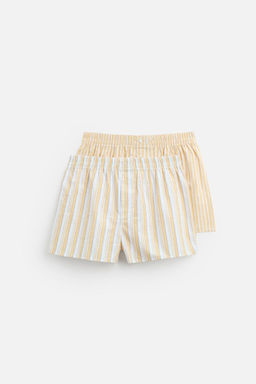 PACK OF 2 CONTRAST POPLIN BOXERS