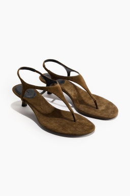 Sandalias de piel con tac?n - H&m фото 6