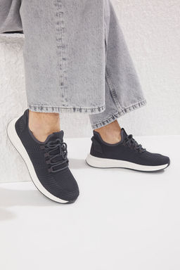 Trendyol Shoes Lacivert Triko Bagc?kl? Hafif Taban Erkek Spor Ayakkab? TAKSS25SN00018