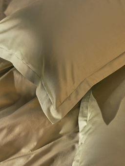 Комплект наволочек SL Home Олива, 5070+3 см, 2 шт., оливковый, сатин, хлопок 100% - Sima-land home фото 7