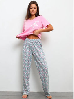 Пижама женская кор. рукав Today луна - Амадэль фото 3