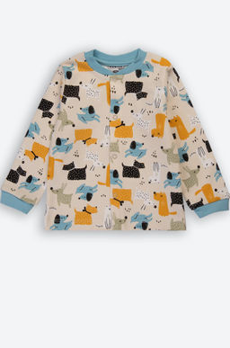 Джемпер из интерлока для мальчика Bonito