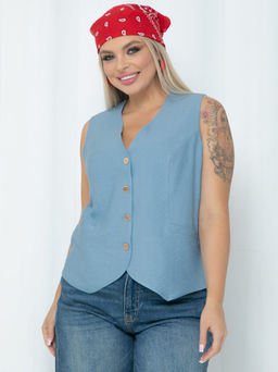 Жилет П-2241/11 - Леди агата фото 3