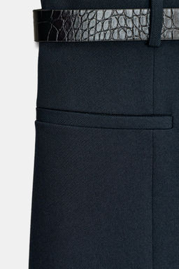 LONG WAISTCOAT WITH BELT - Zara фото 9
