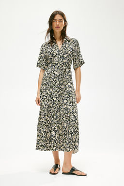 Vestido camisero con cinturon de anudar - H&m фото 17
