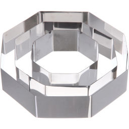 Форма для выпечки в наборе 3шт "Многогранник" (20*4,5см, 15*4,5см, 10*4,5см)